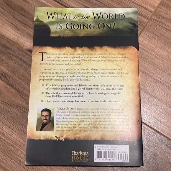 Perry Stone Unleashing the beast ~ paperback book - Picture 2 of 3